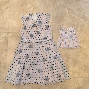 American Girl Twin Dresses for doll and girl